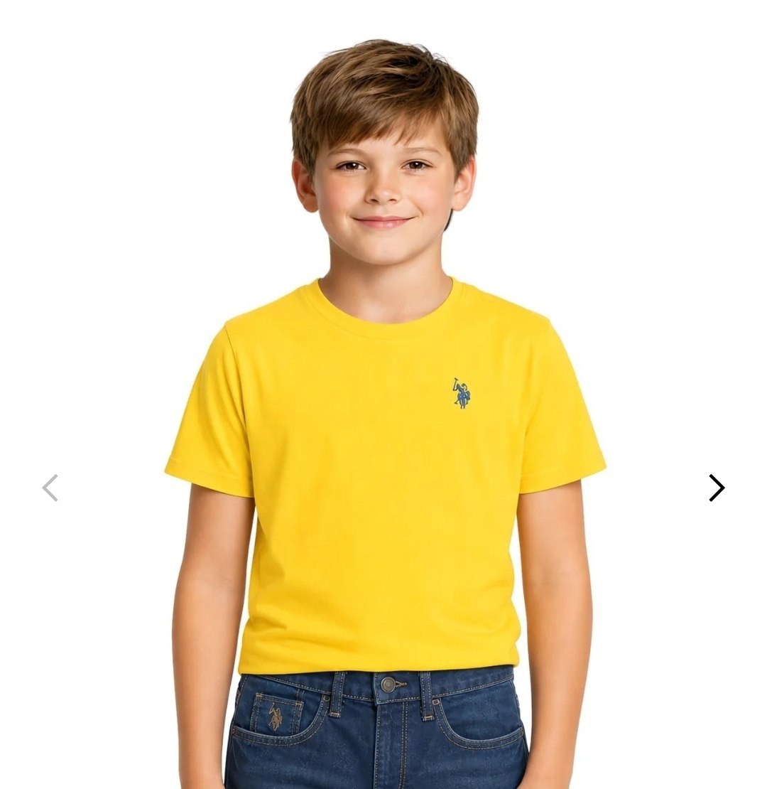 BOYS BASIC CREW NECK T-SHIRT