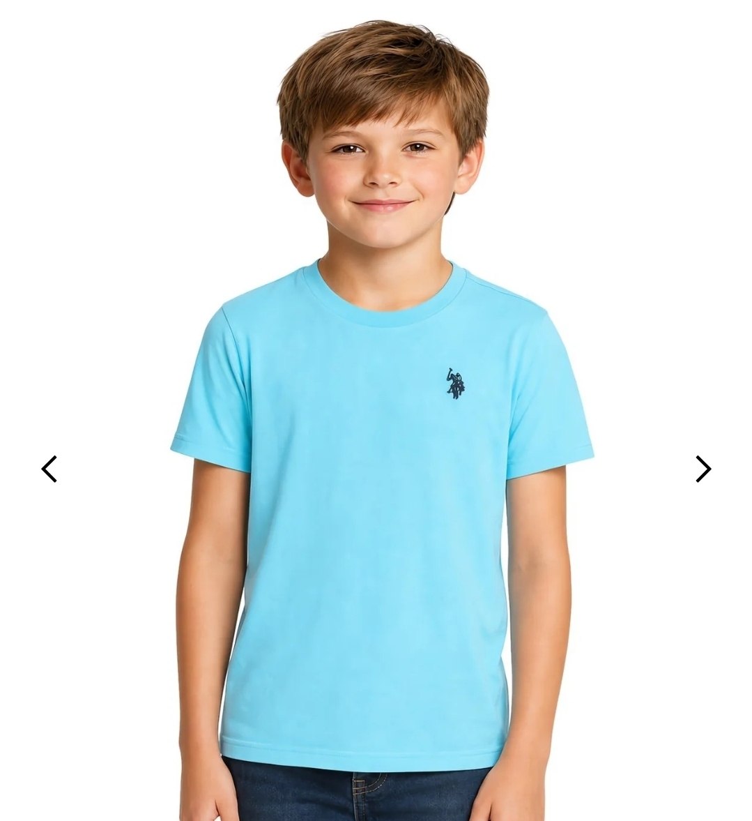 BOYS BASIC CREW NECK T-SHIRT
