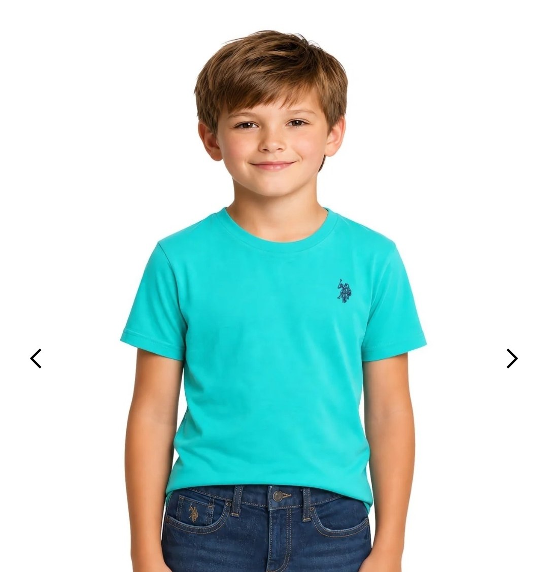BOYS BASIC CREW NECK T-SHIRT