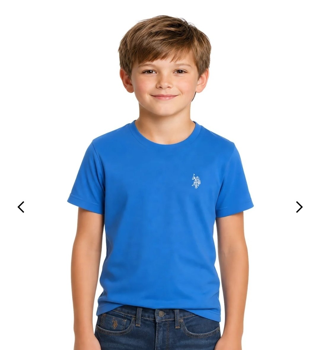 BOYS BASIC CREW NECK T-SHIRT