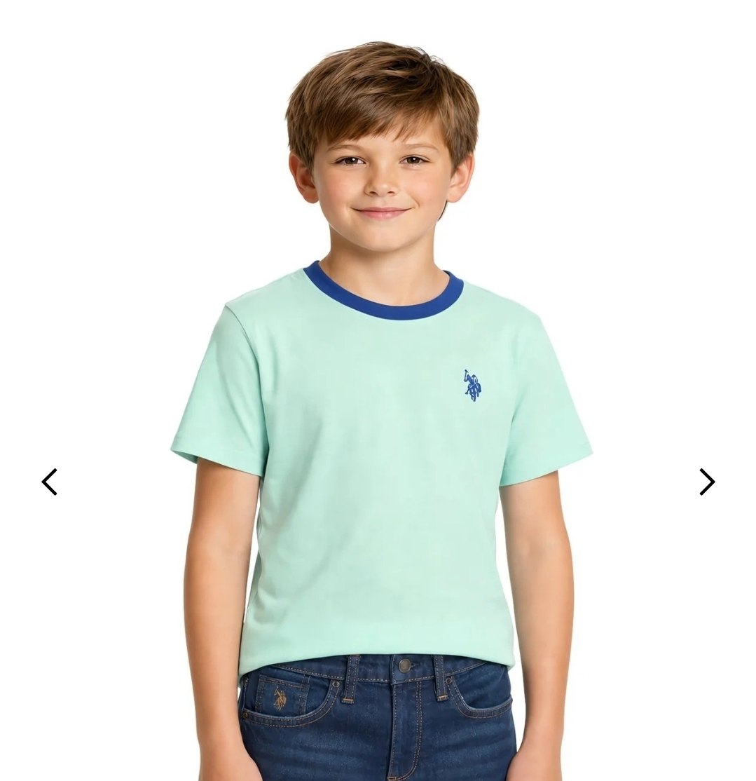 BOYS RINGER CREW NECK T-SHIRT