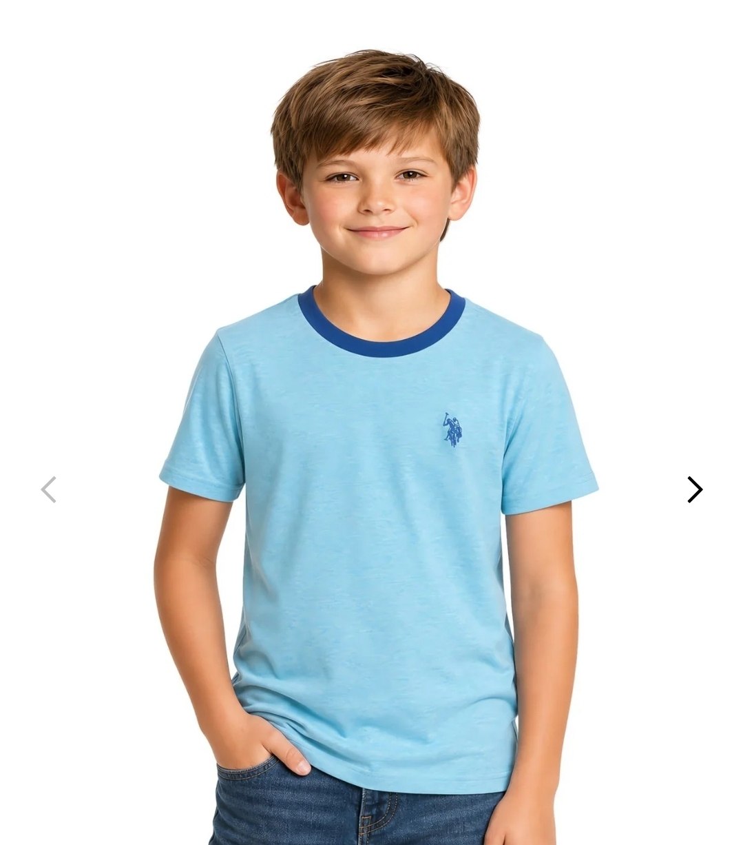 BOYS RINGER CREW NECK T-SHIRT