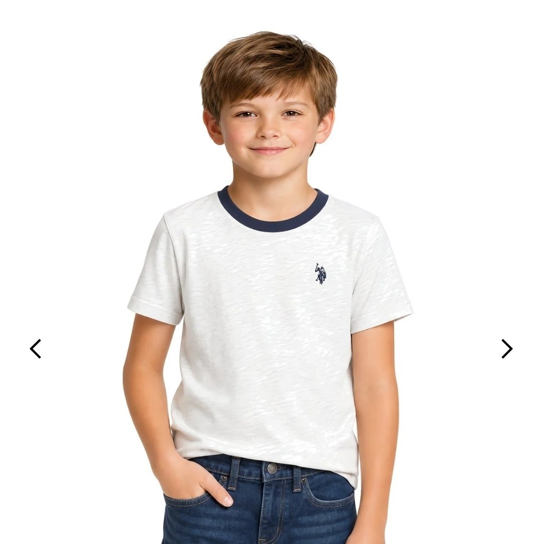 BOYS RINGER CREW NECK T-SHIRT