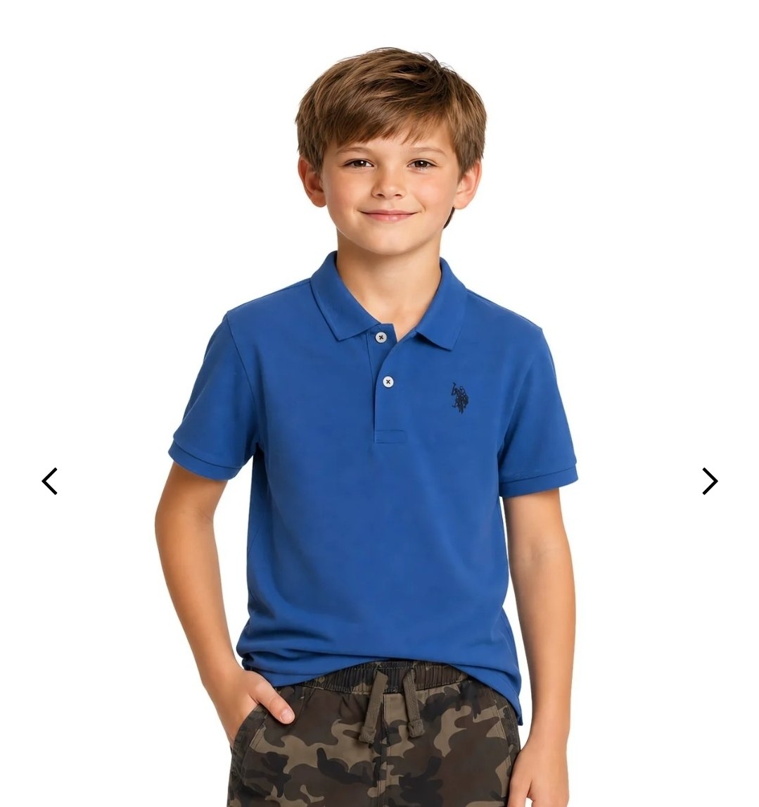 BOYS PIQUE POLO SHIRT