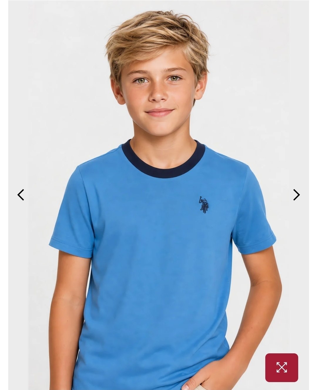 BOYS RINGER CREW NECK T-SHIRT