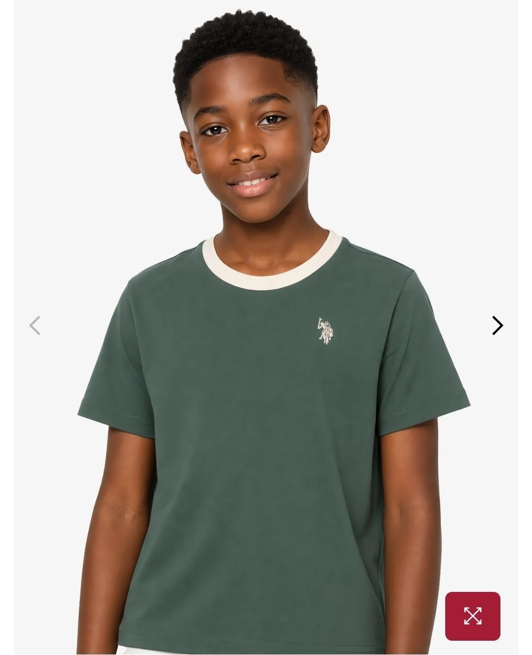 BOYS RINGER CREW NECK T-SHIRT