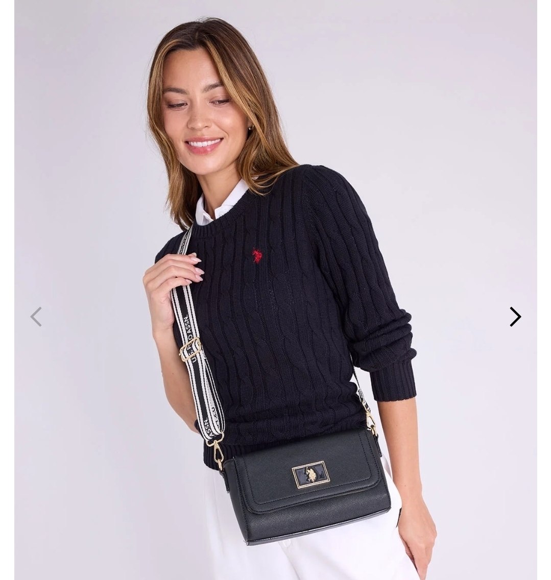ENAMEL CROSSBODY BAG