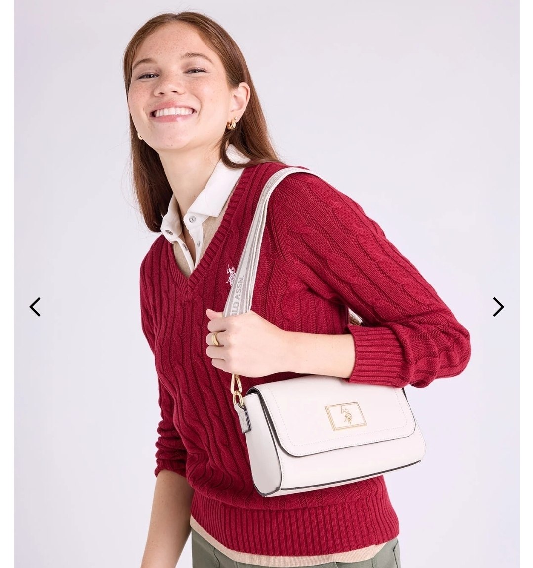 ENAMEL CROSSBODY BAG