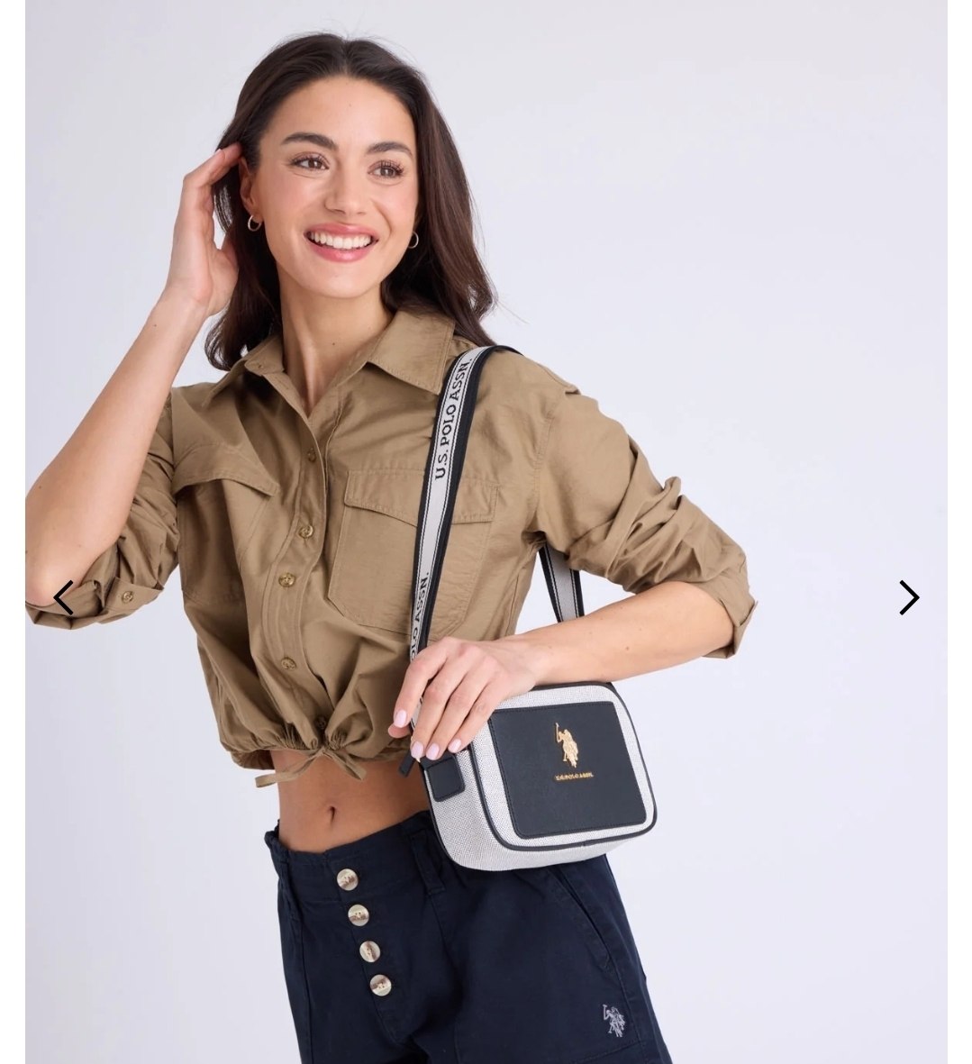 CANVAS POCKET CROSSBODY BAG