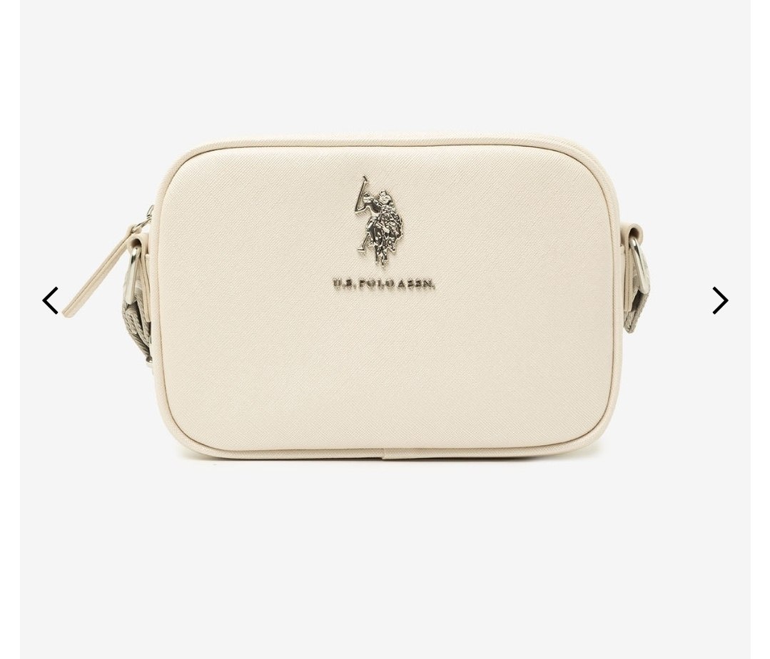 CLASSIC ZIP METALLIC CROSSBODY BAG