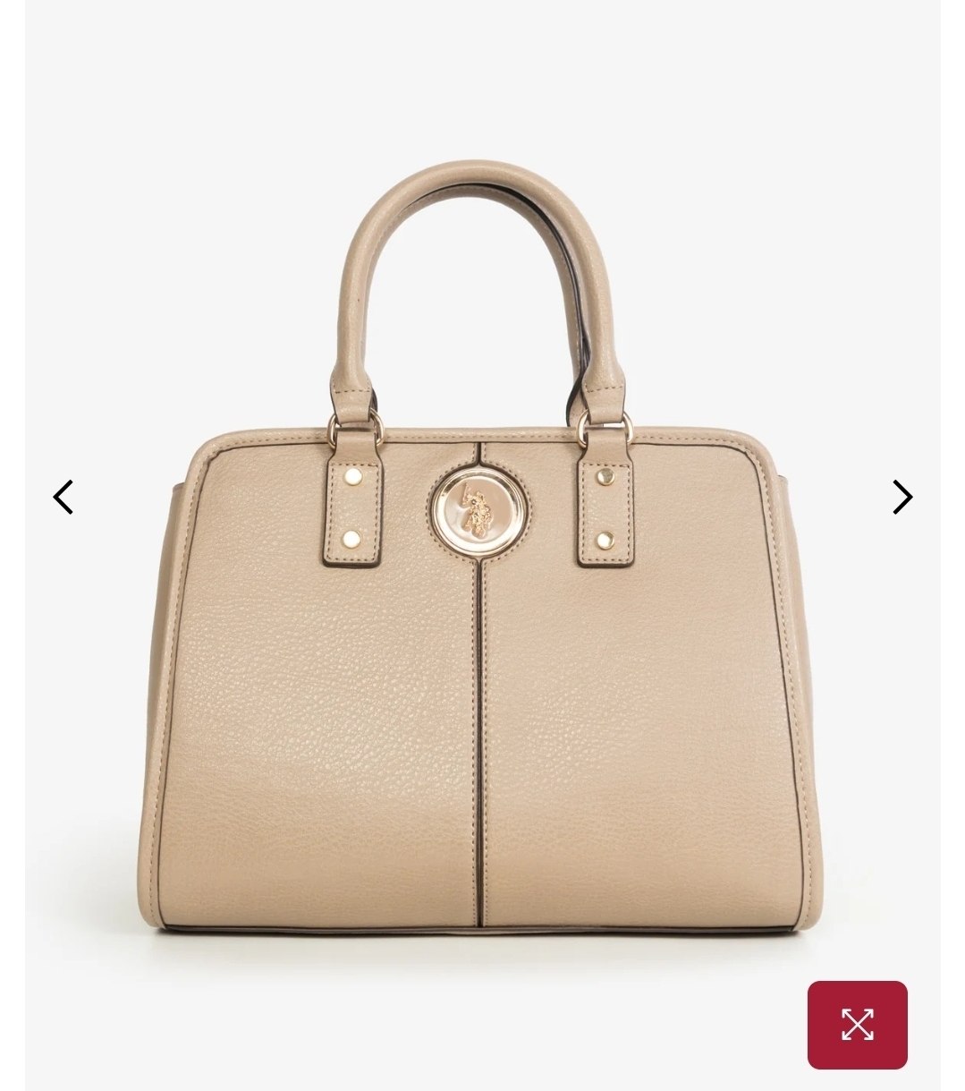 SOLID ENAMEL SATCHEL BAG WITH CROSSBODY STRAP