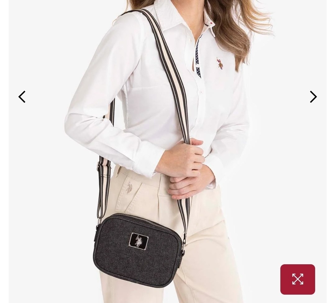 DENIM CROSSBODY BAG