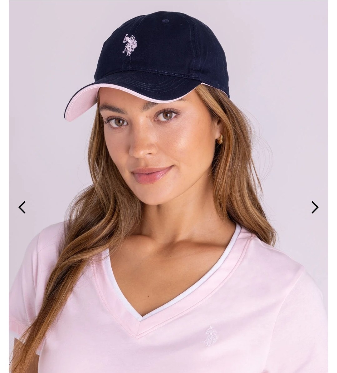 WOMENS TWILL CENTER LOGO HAT