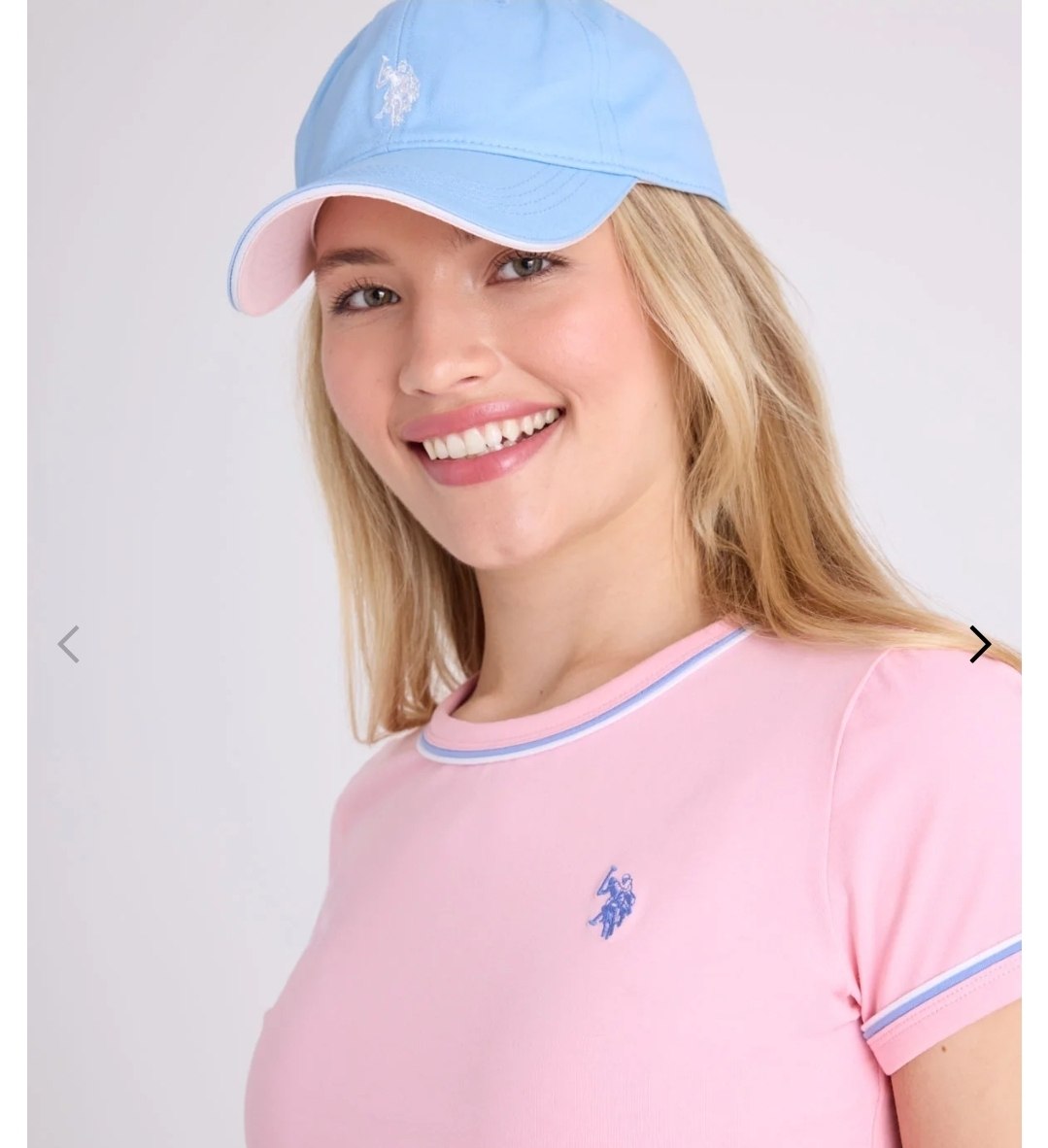 WOMENS TWILL CENTER LOGO HAT