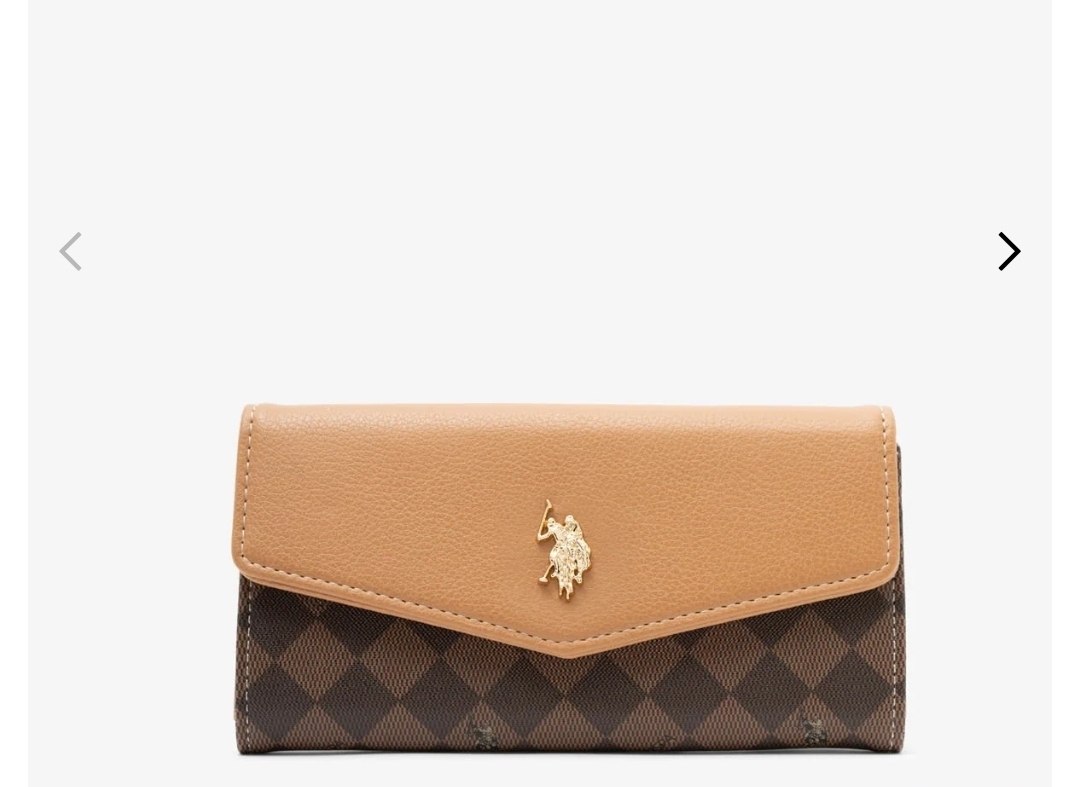 DIAMOND LARGE FLAP WALLET