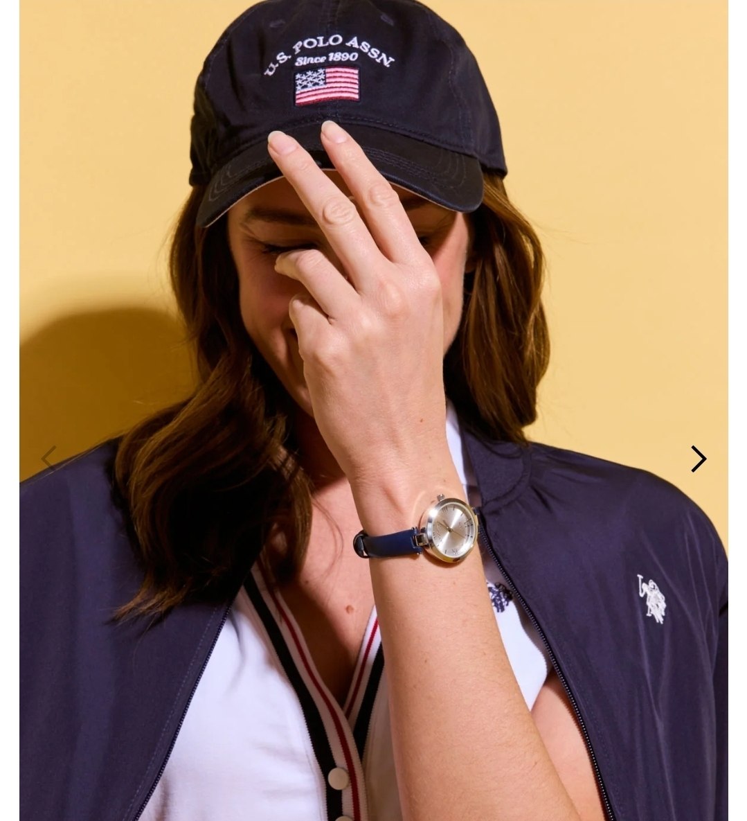 WOMENS EMBROIDERED FLAG HAT
