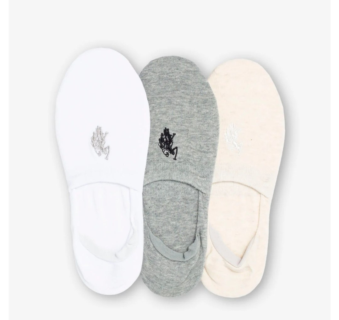 LADIES 3PK CORE ASSORTED LINER SOCKS