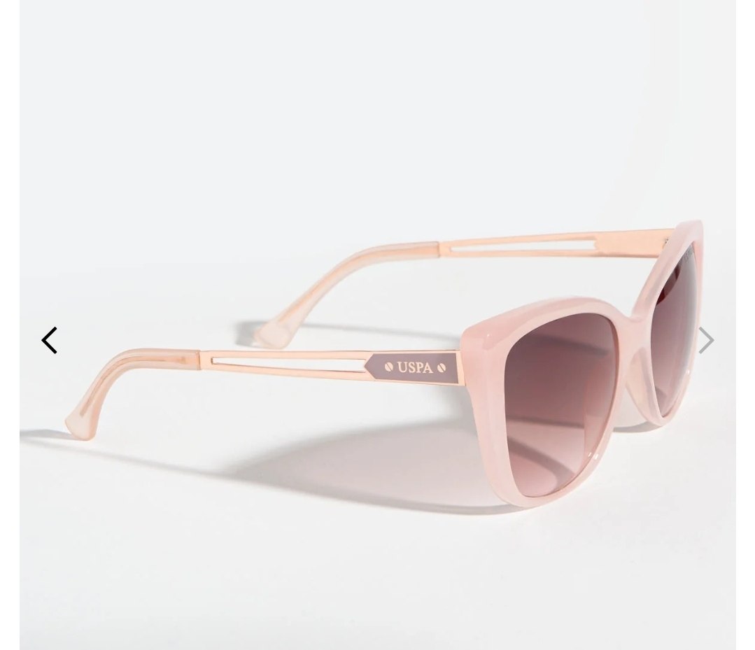 LADIES GEOMETRIC CAT-EYE SUNGLASSES