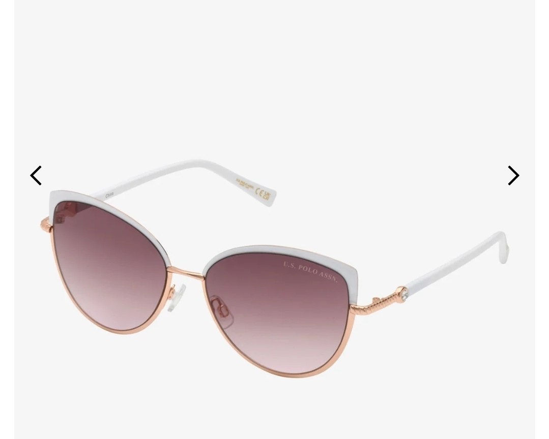 LADIES METAL CAT-EYE SUNGLASSES