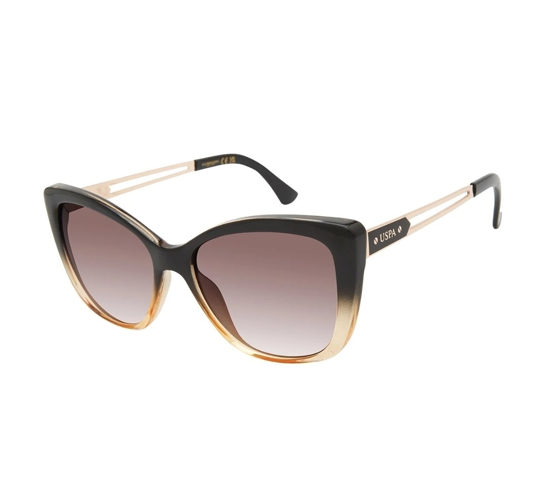 LADIES GEOMETRIC CAT EYE SUNGLASSES