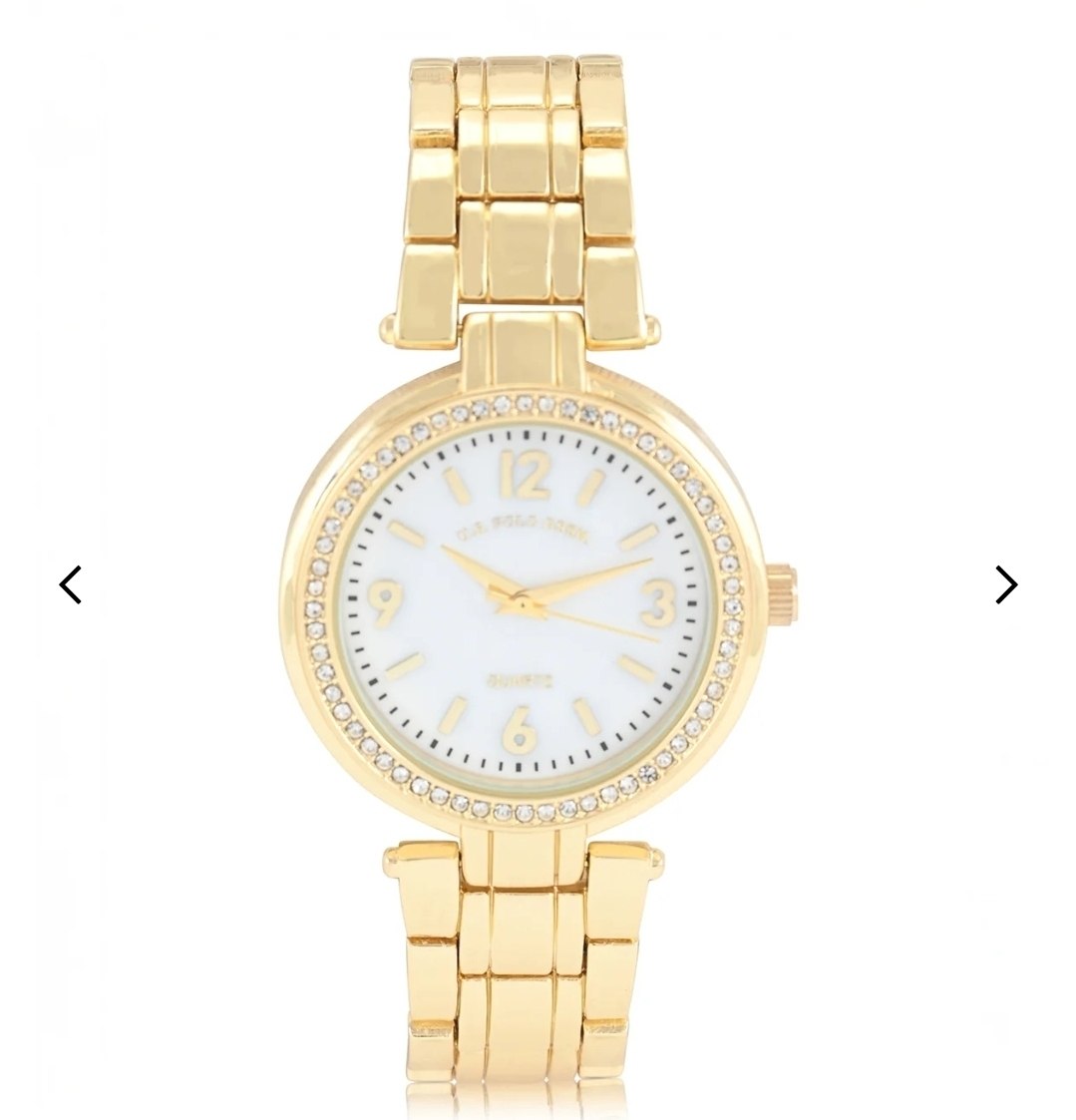 LADIES GOLD LINK WATCH