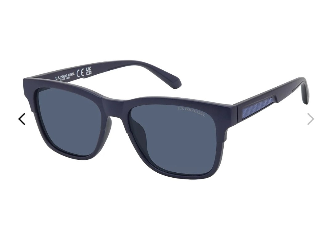 MENS TEXTURED TEMPLE INSET SUNGLASSES