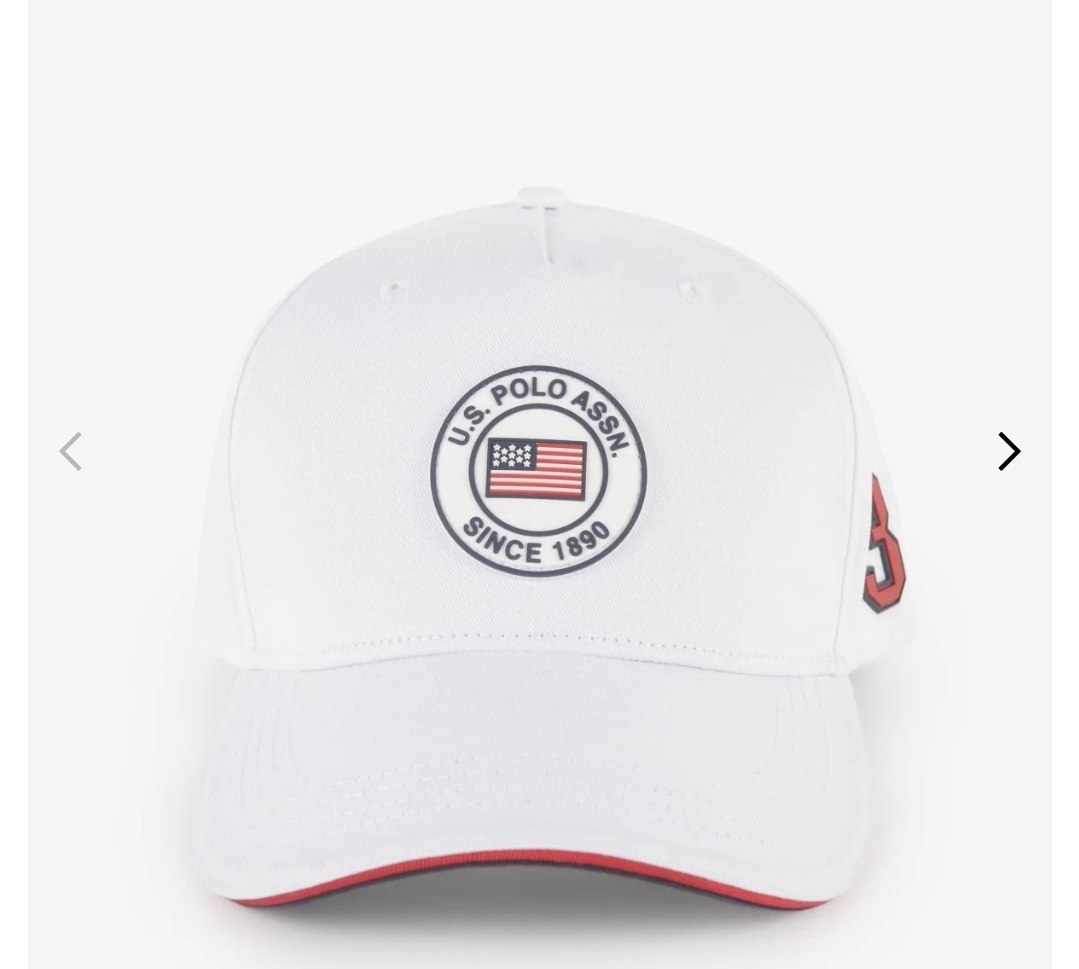 MENS RUBBER LOGO TWILL HAT