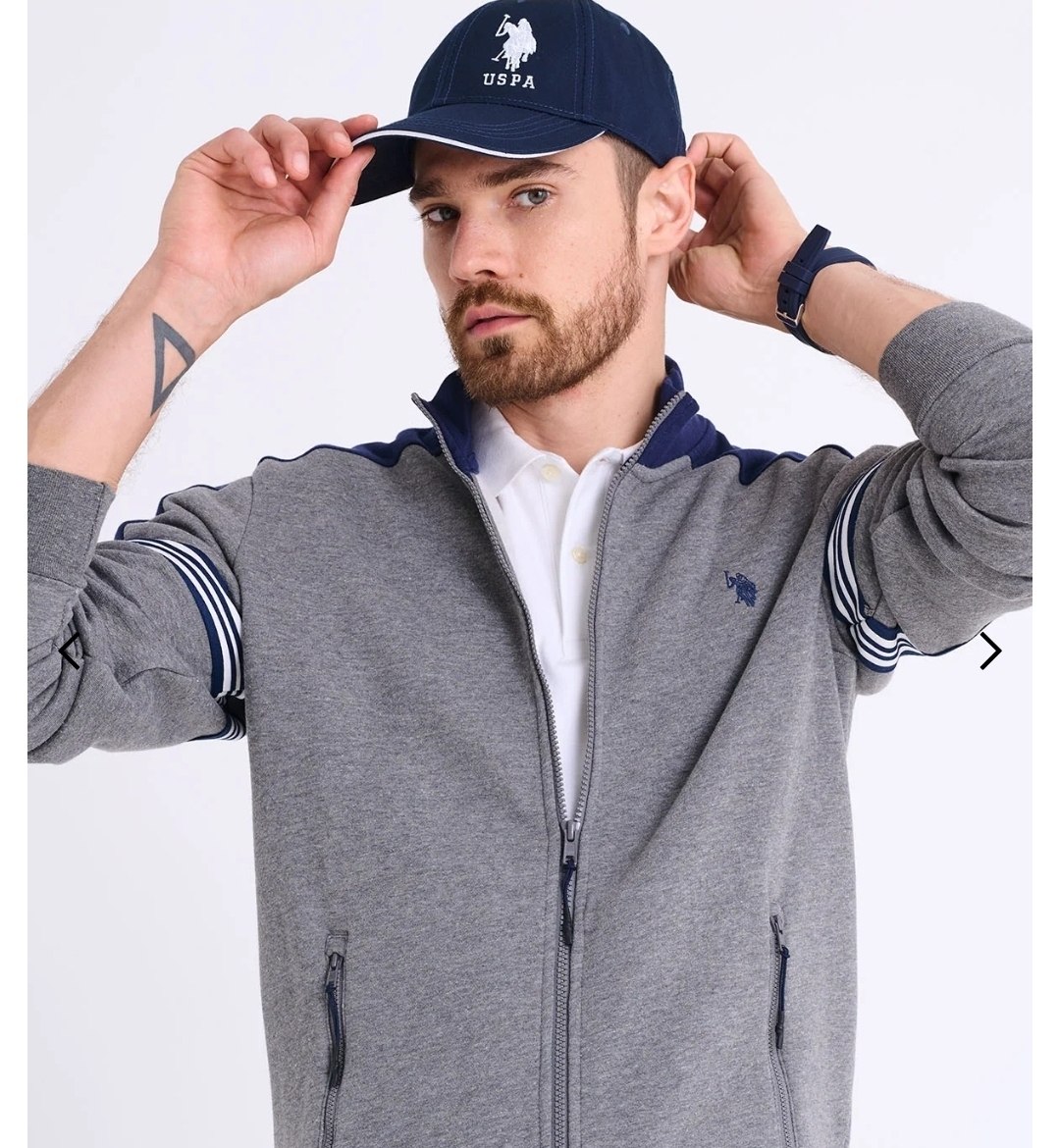 MENS LARGE SIDE LOGO HAT
