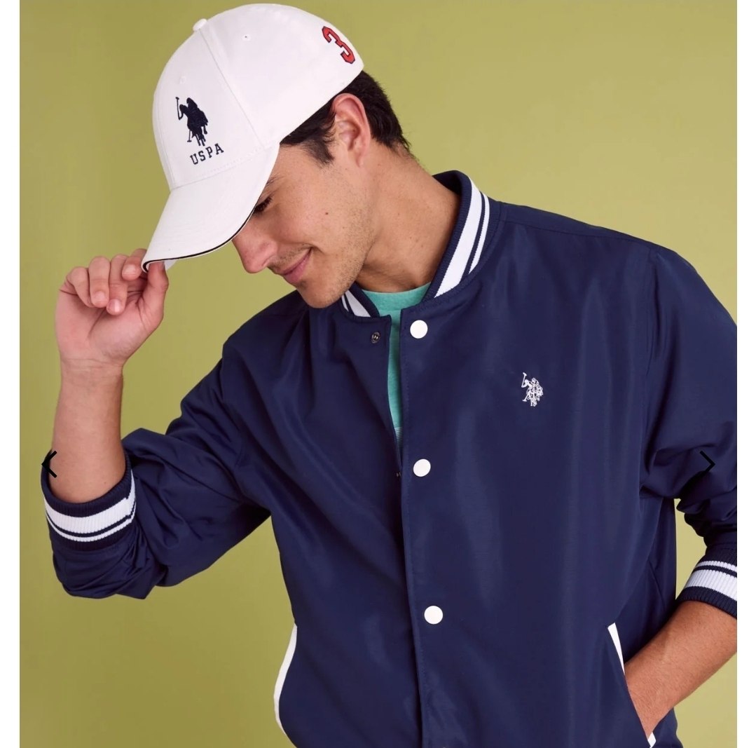 MENS LARGE SIDE LOGO HAT