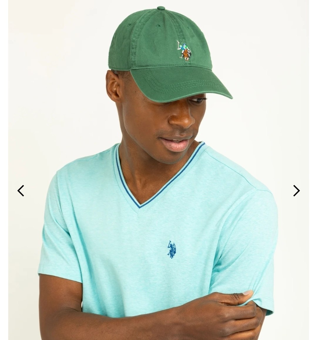 MENS MULTICOLOR CENTER LOGO HAT