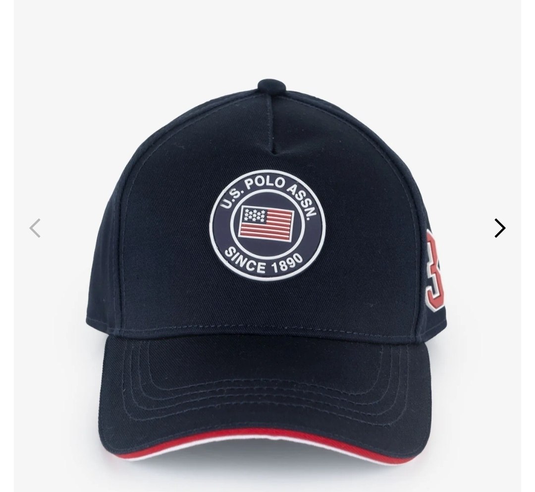 BOYS RUBBER LOGO TWILL HAT