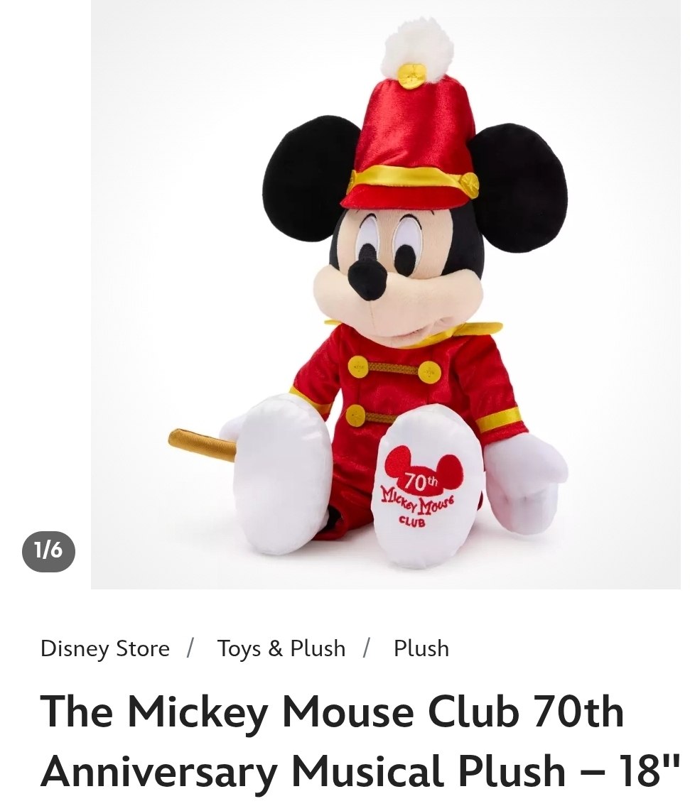 Mickey Plush