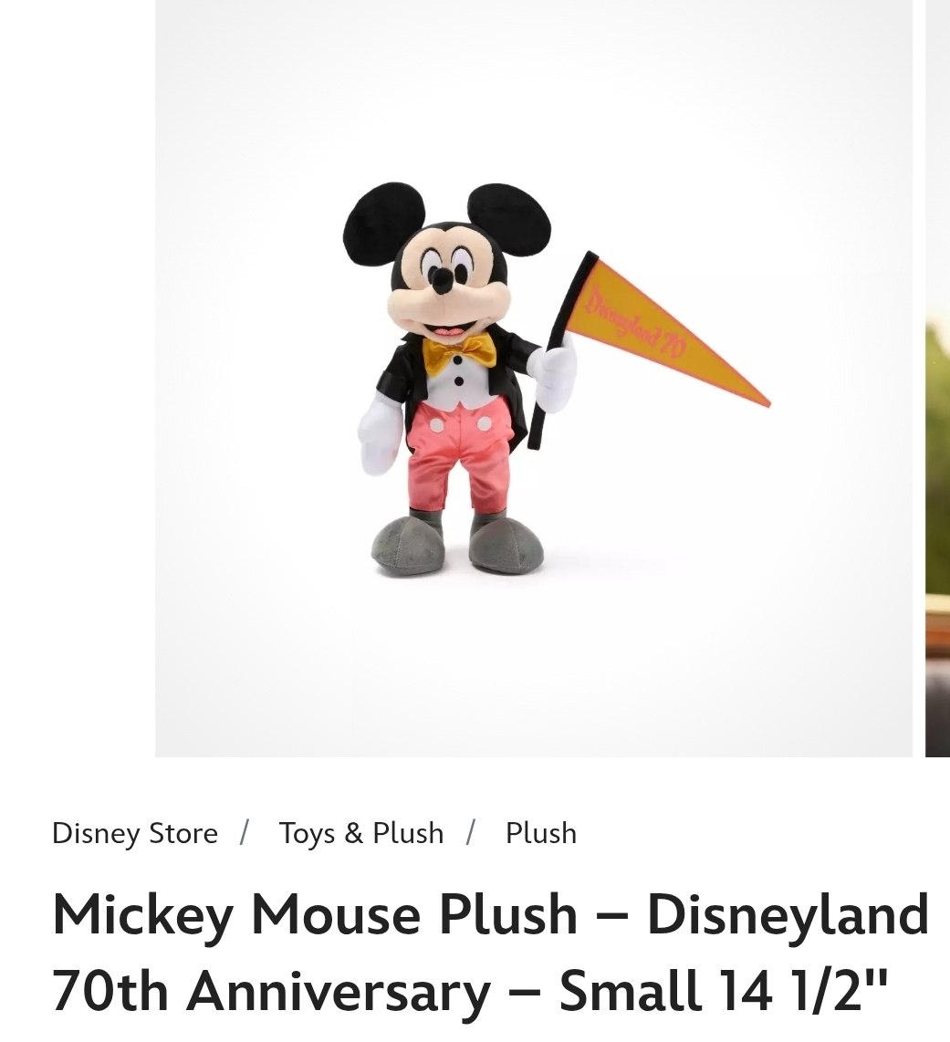 Mickey Plush