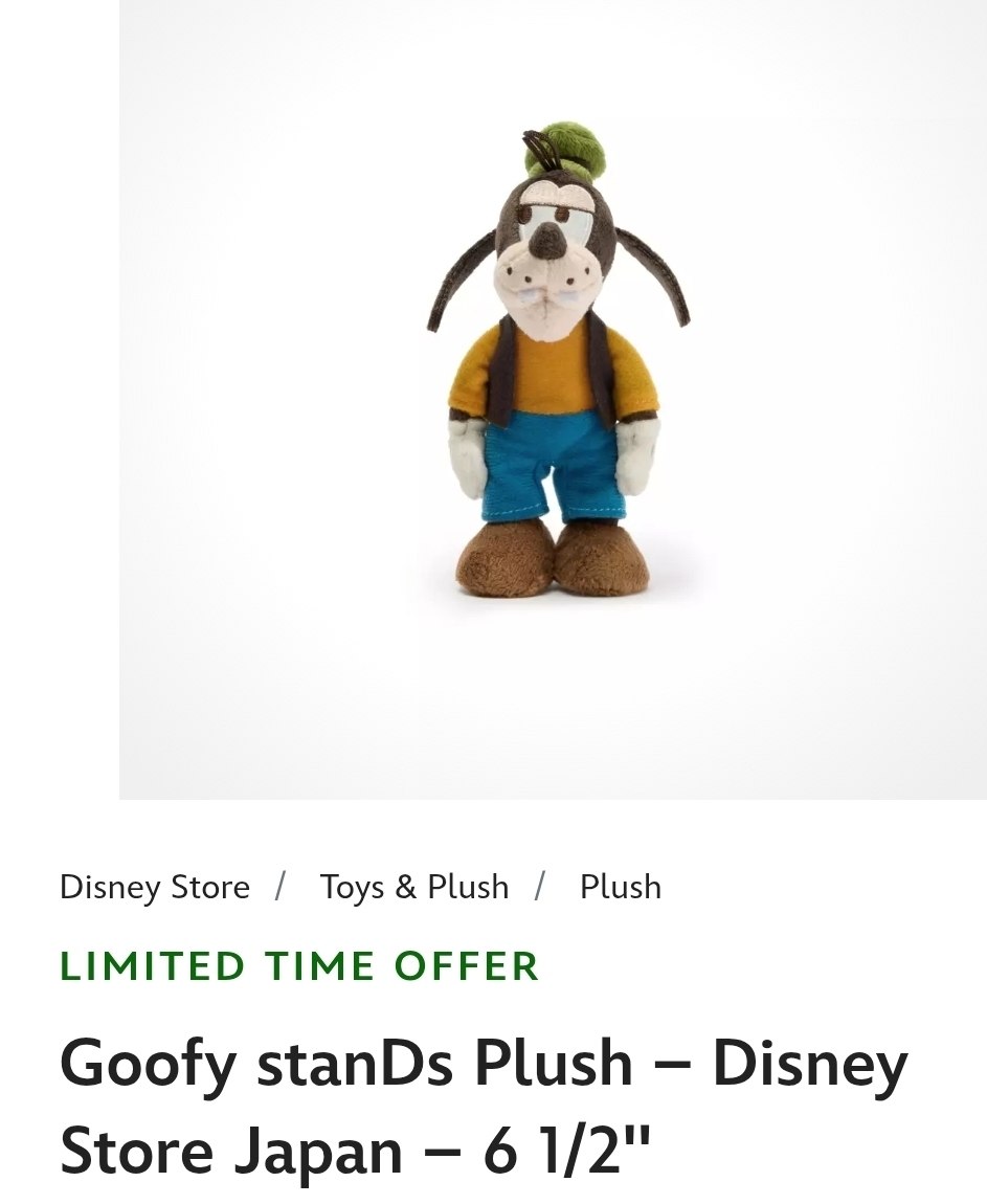 Goofy Plush