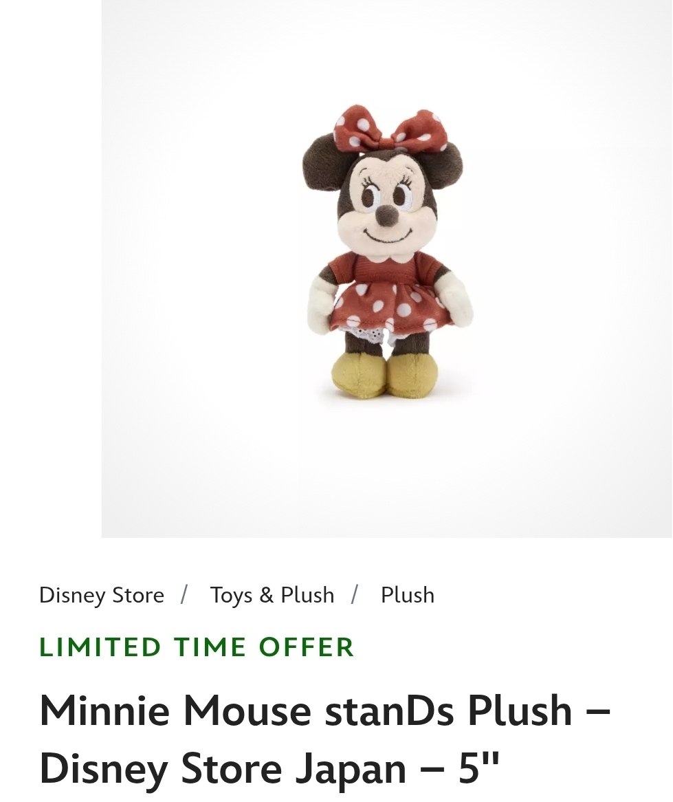Minnie Plush