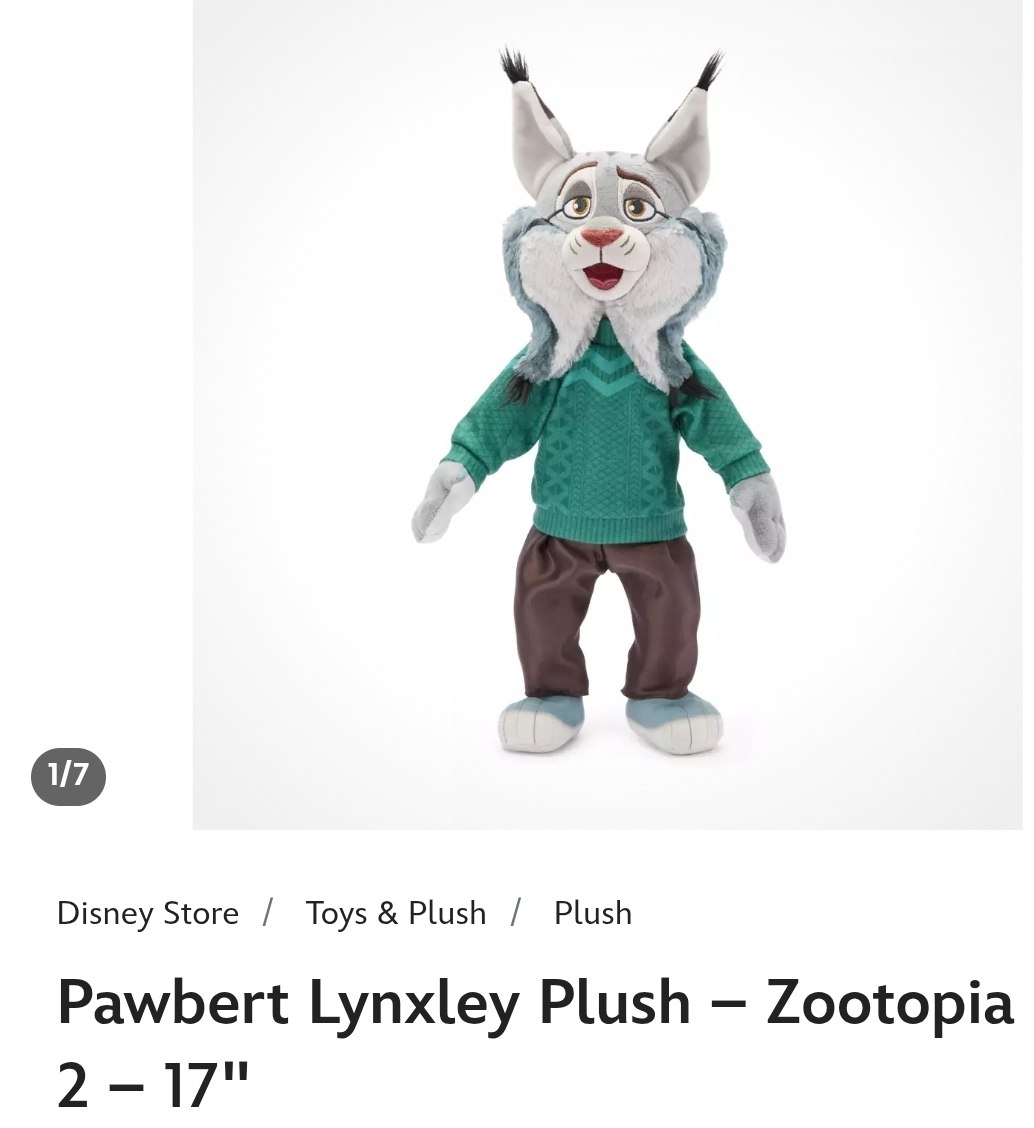 Pawbert Plush