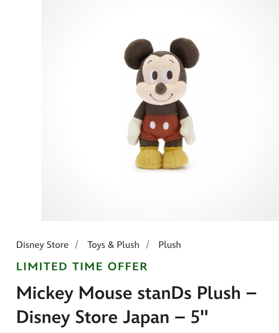 Mickey Plush