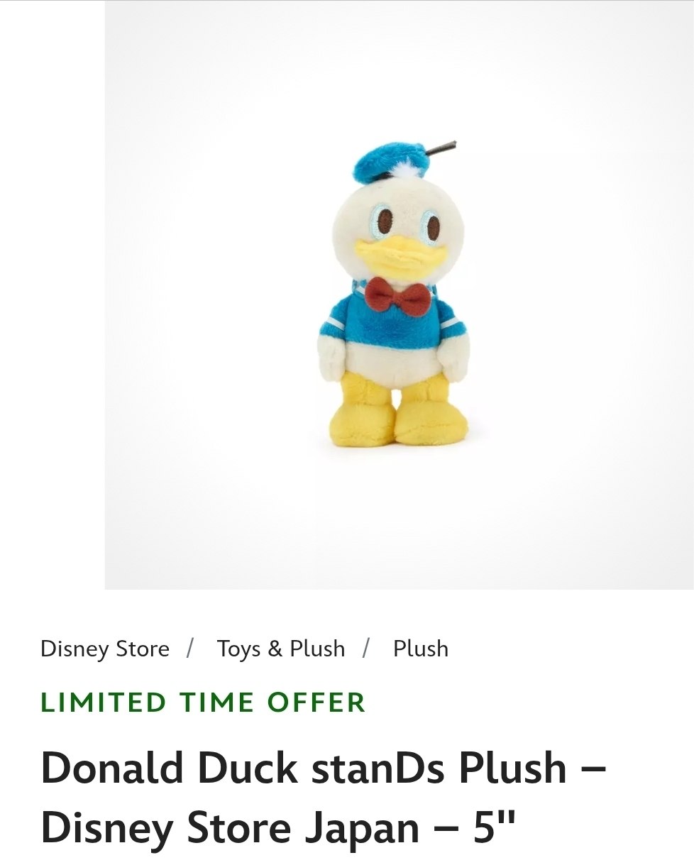 Donald Duck Plush