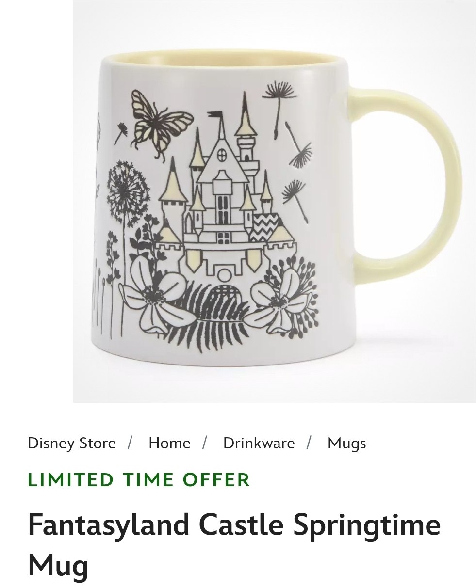 Fantasyland Castle Mug