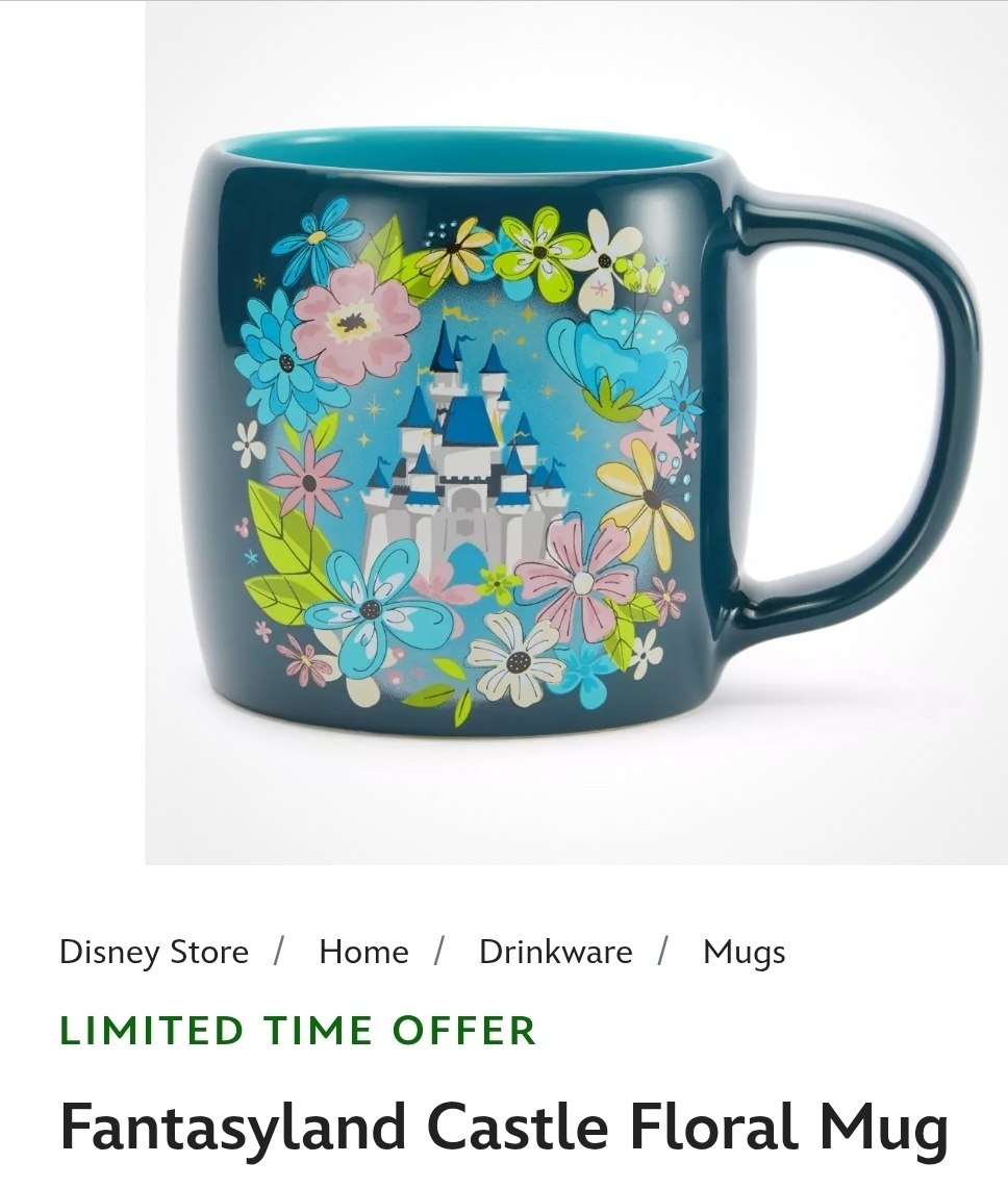 Fantasyland Castle Mug