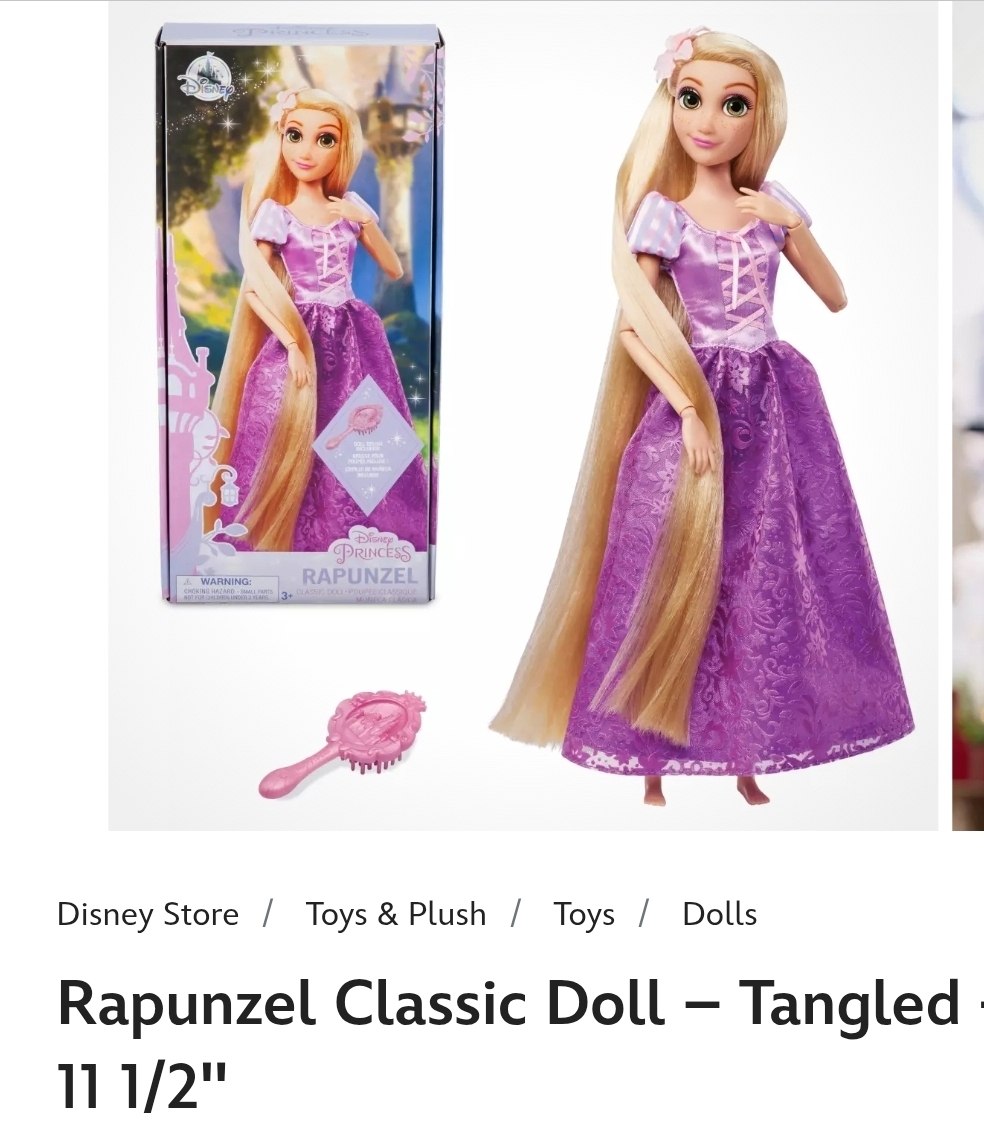 Rapunzel Doll