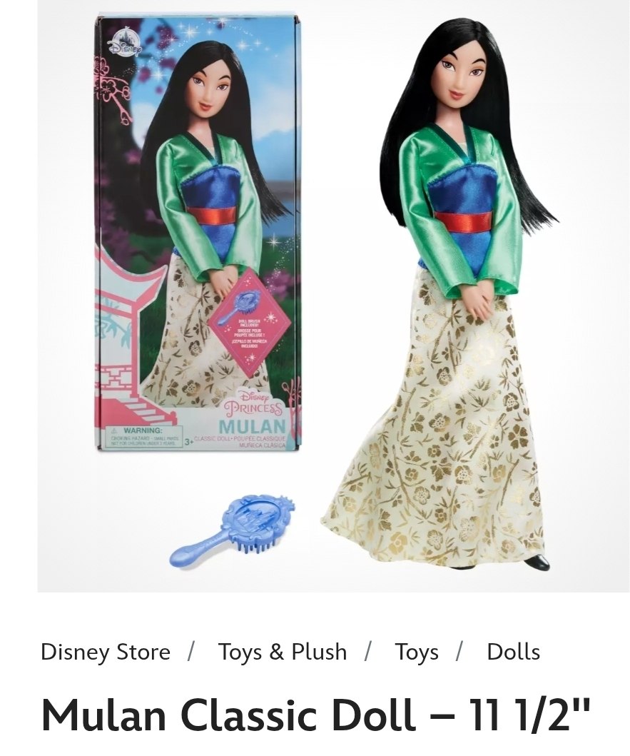 Mulan Doll