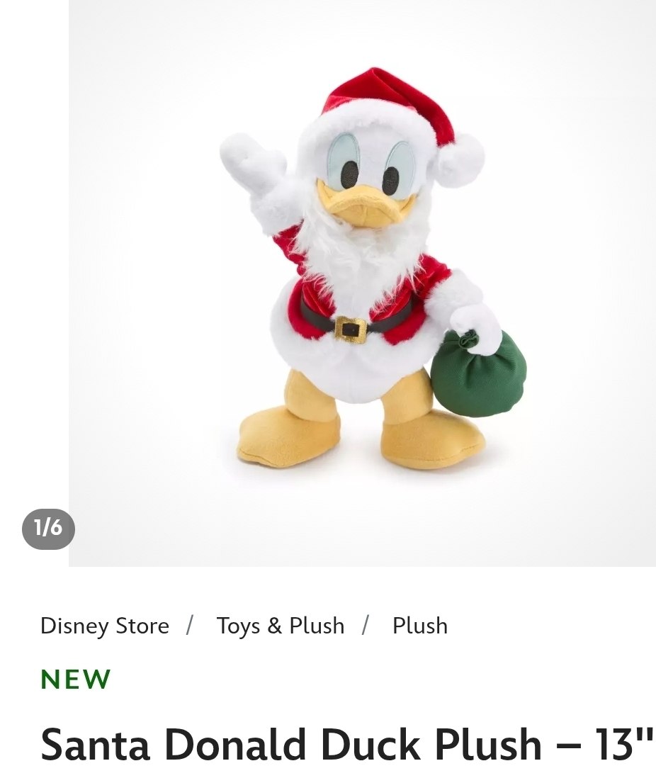 Donald Duck Plush
