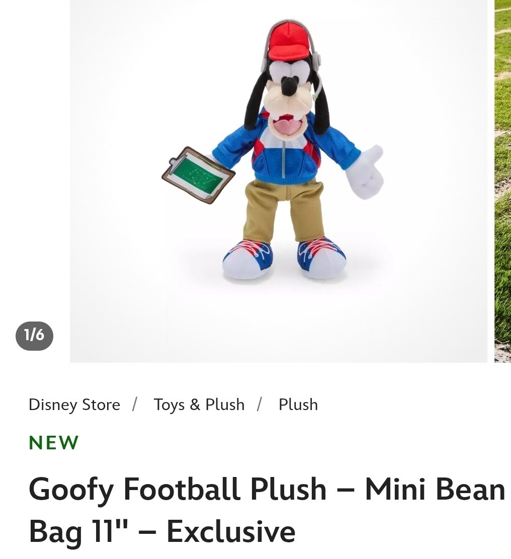 Goofy Plush