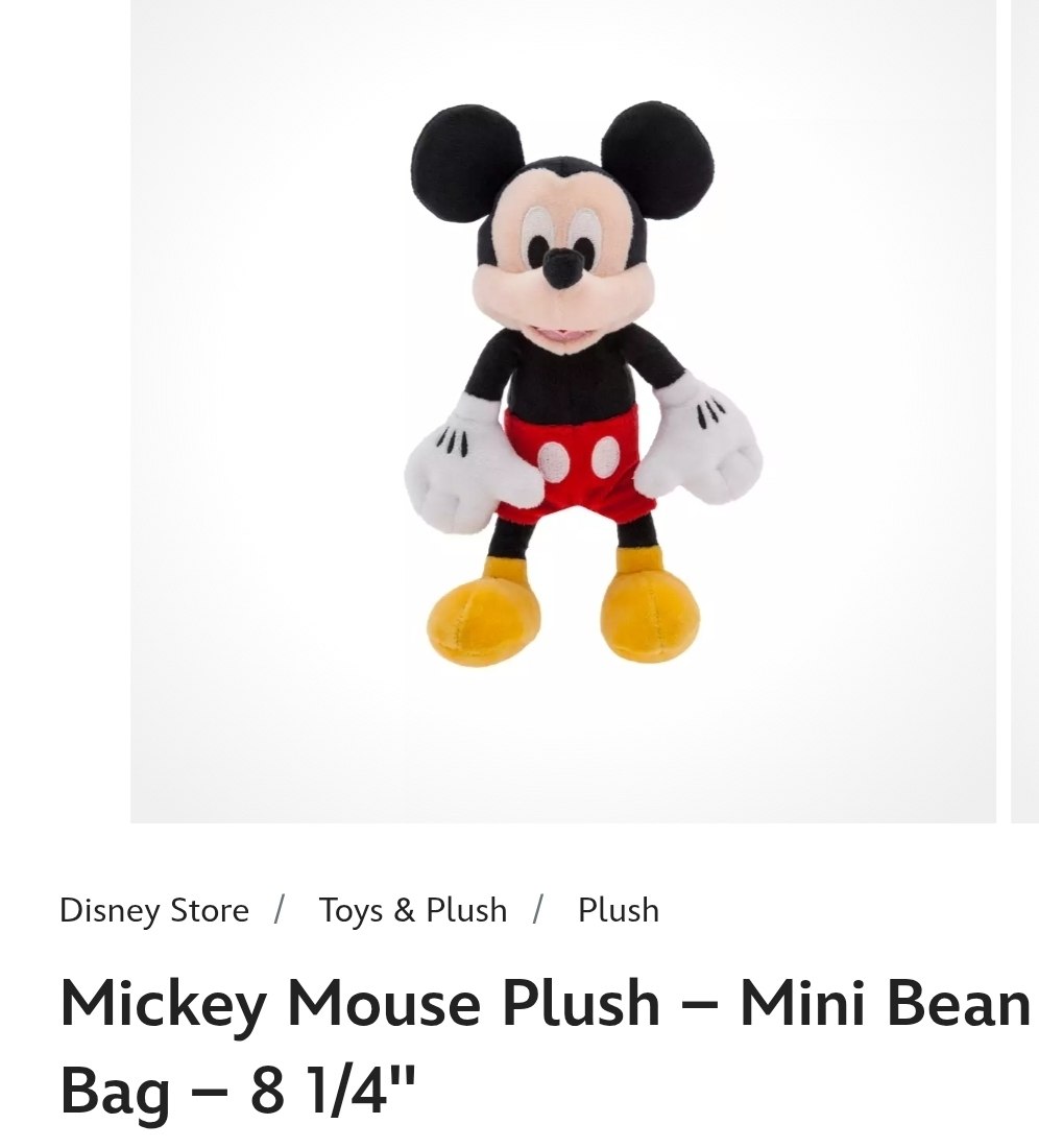 Mickey Plush
