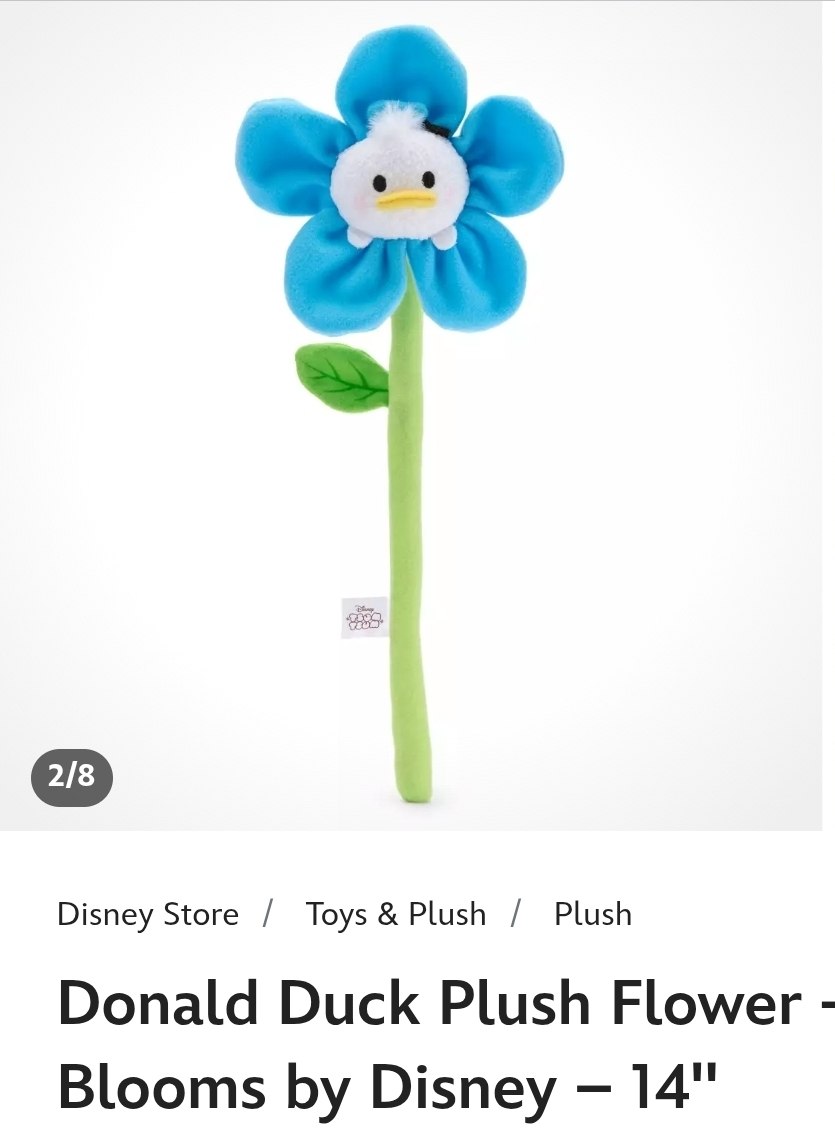 Donald Duck Flower Plush