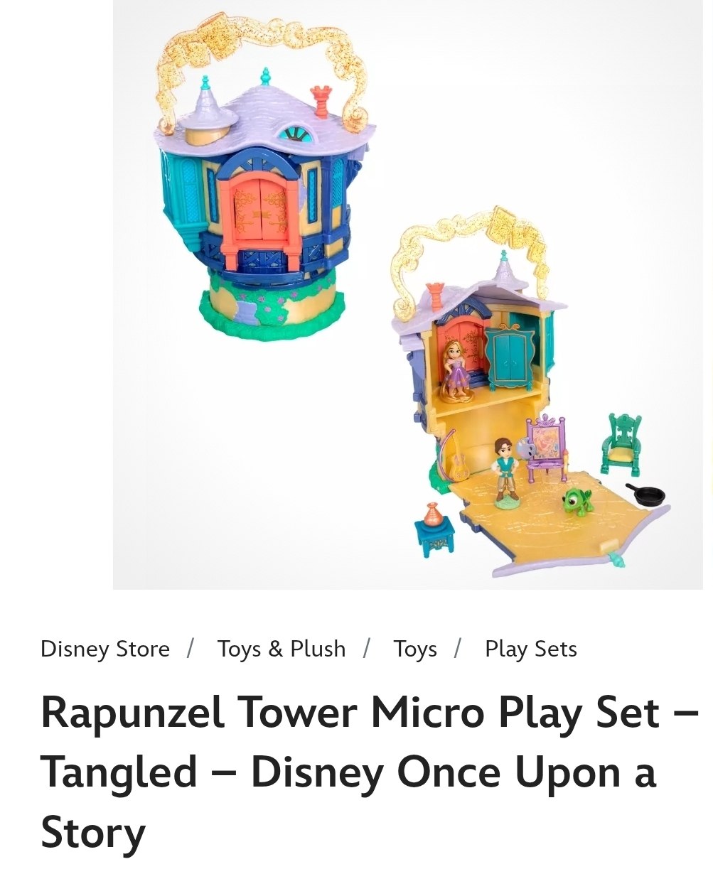 Rapunzel Play Set