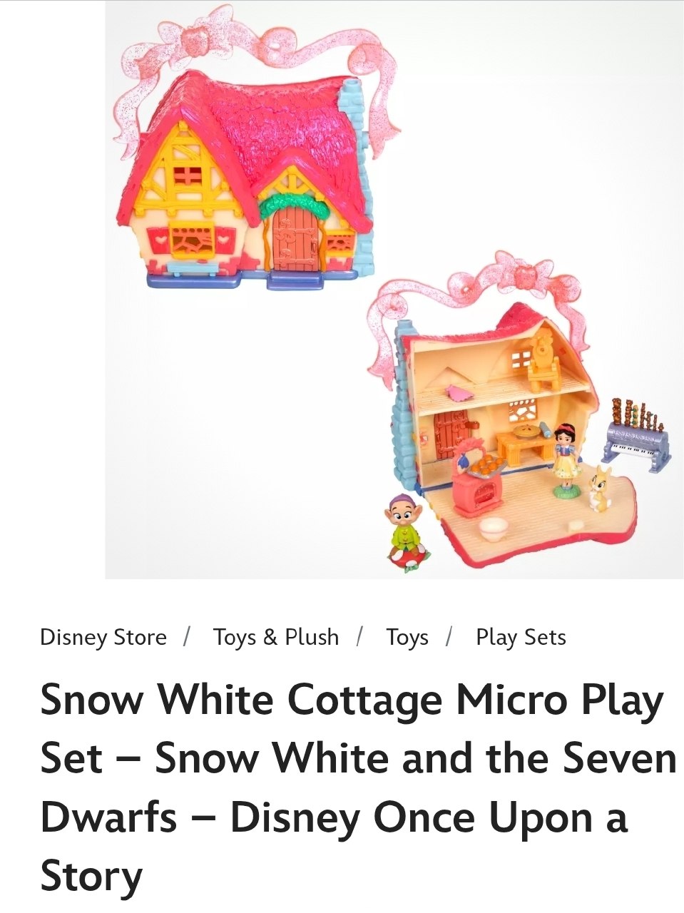 Snow White Play Set