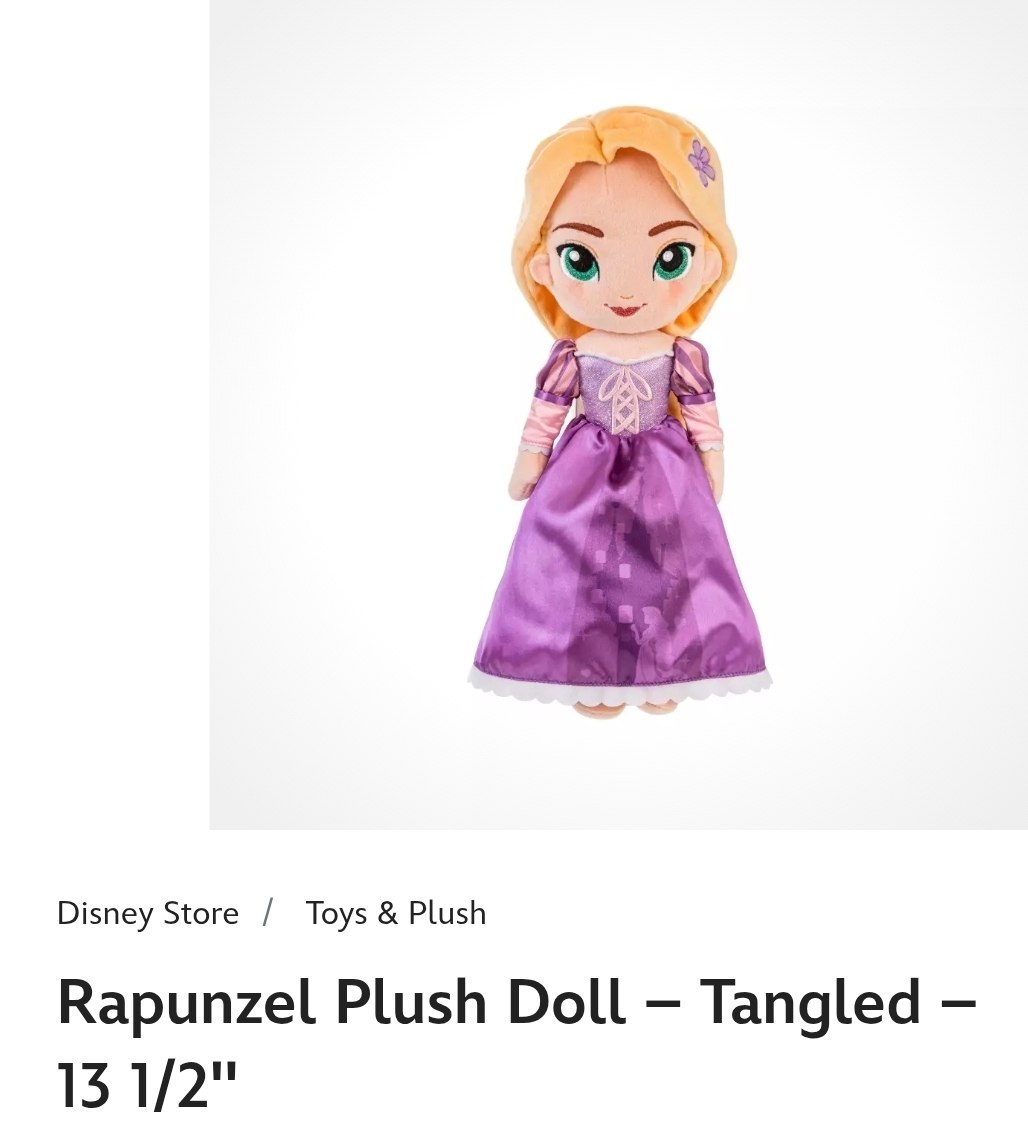 Rapunzel Plush Doll