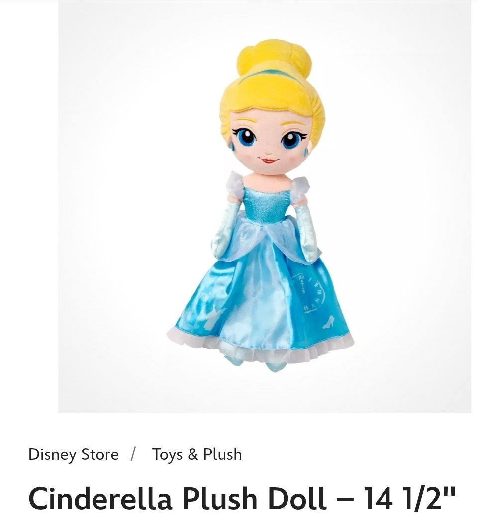 Cinderella Plush Doll